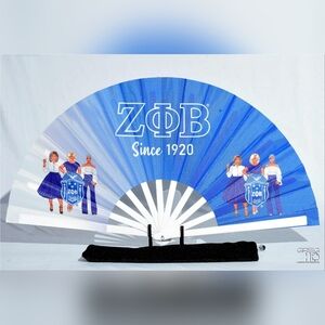 Blue Zeta Phi Beta Fan